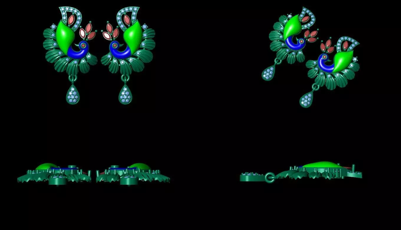 PEACOCK  3D print model_0