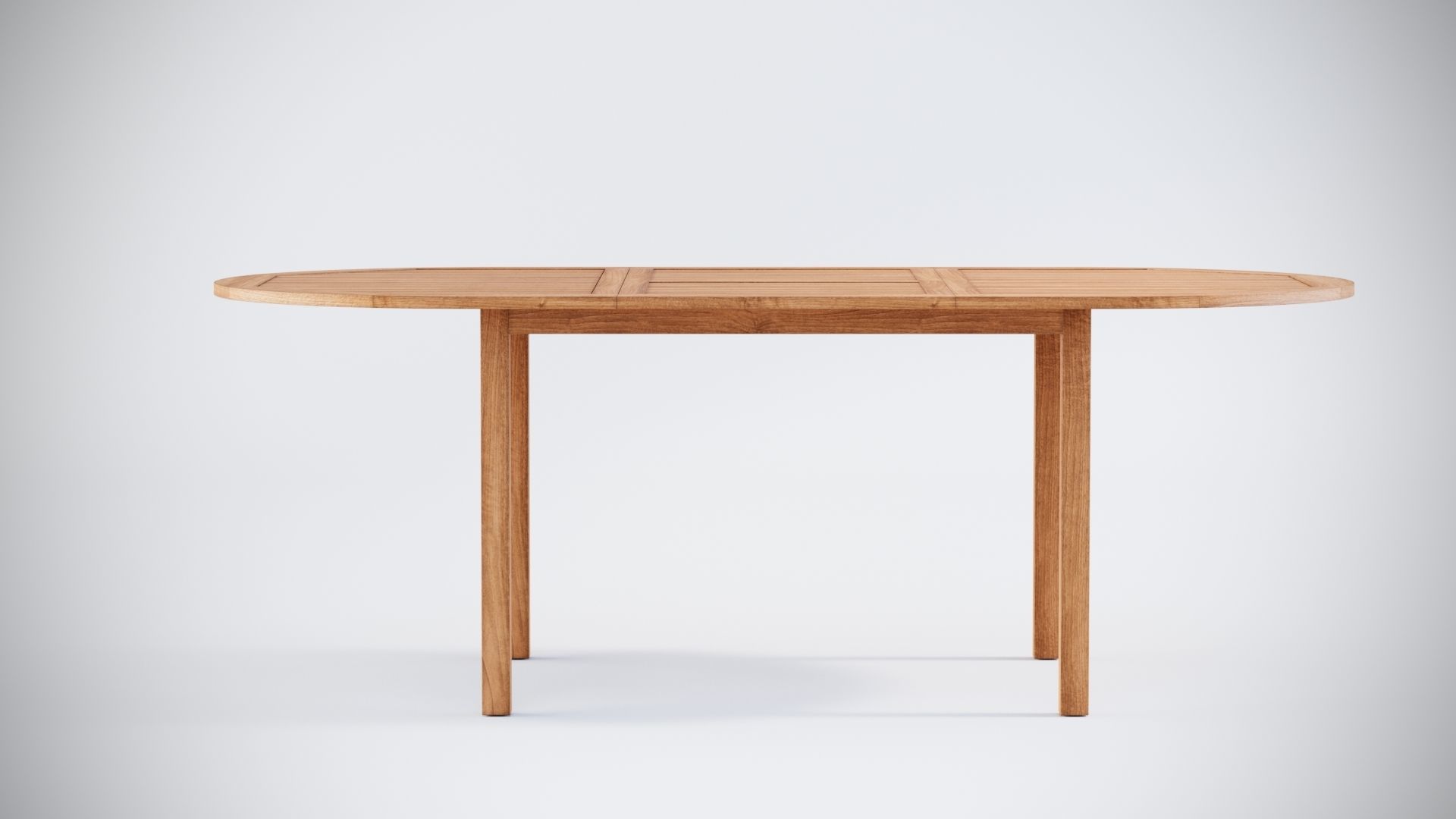 3D Star Oval table and Snapdragon Dining chairs model 3D model_7