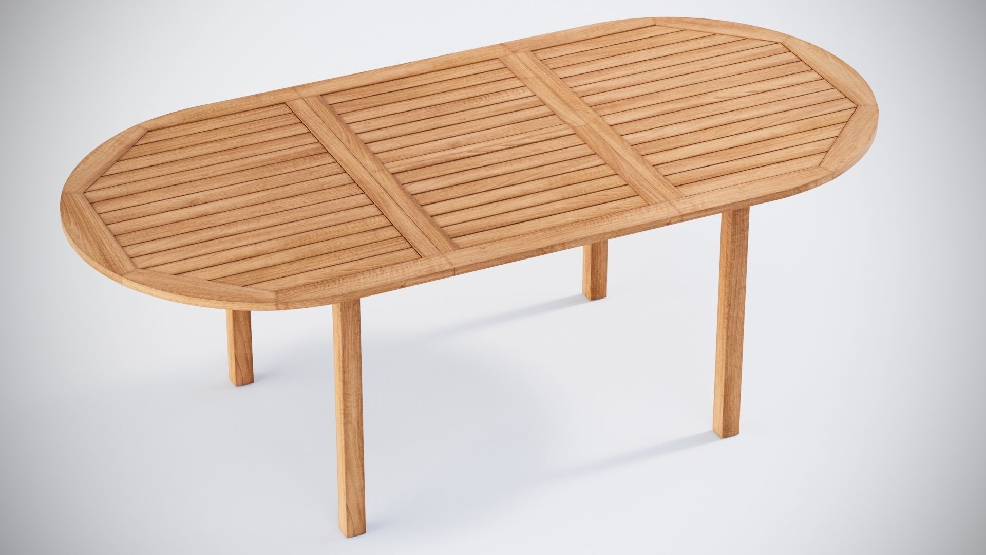 3D Star Oval table and Snapdragon Dining chairs model 3D model_4