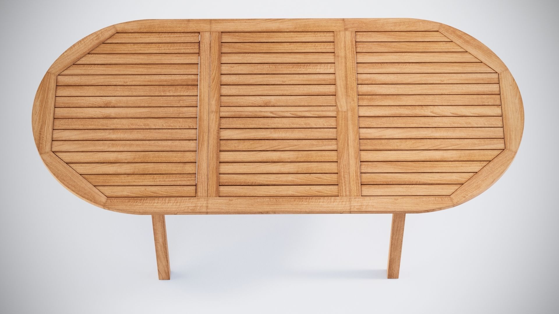 3D Star Oval table and Snapdragon Dining chairs model 3D model_5