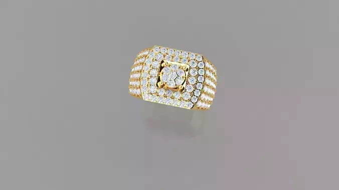 Ring Men 3D print model