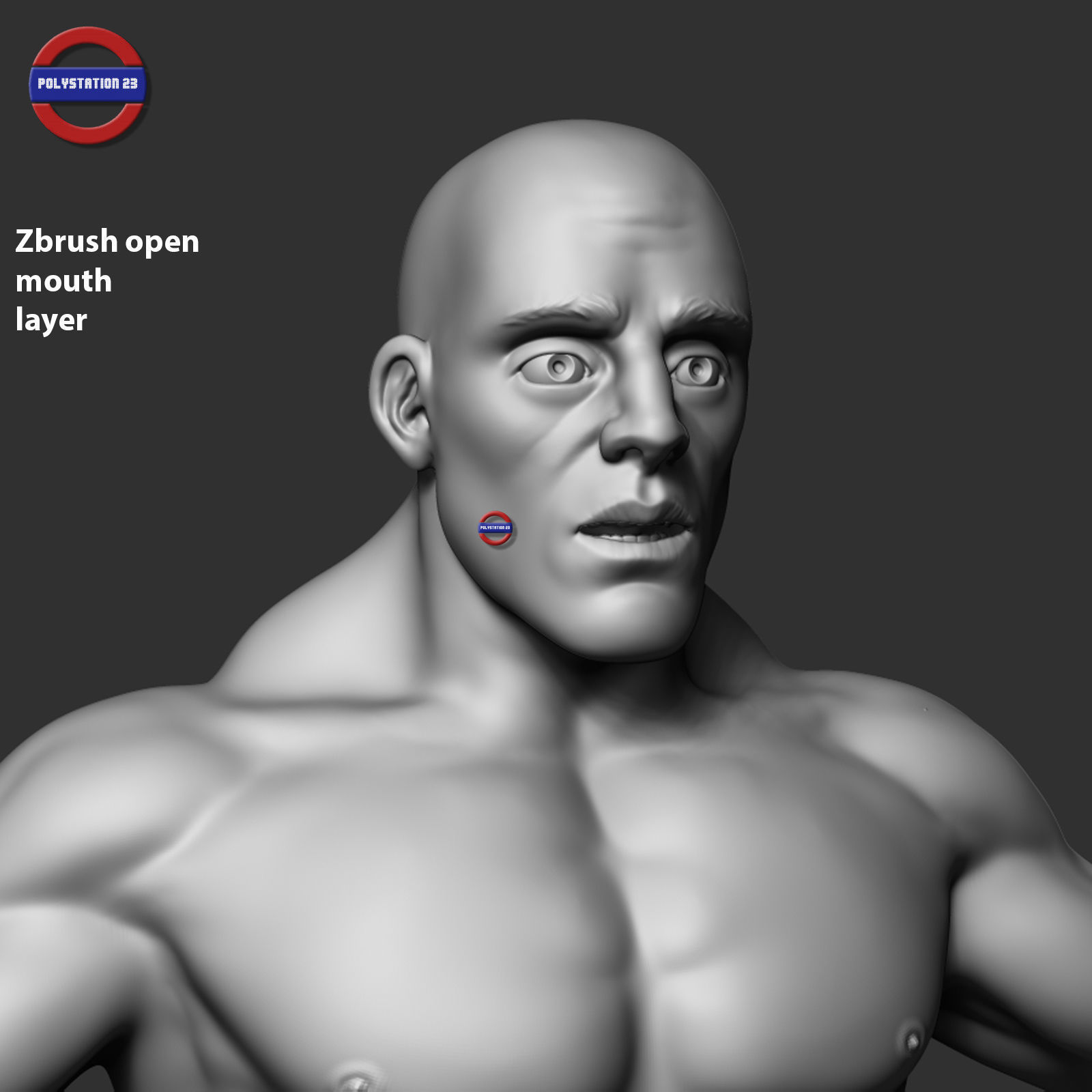 cartoon stylized male body v1 zbrush highpoly 3D model_17