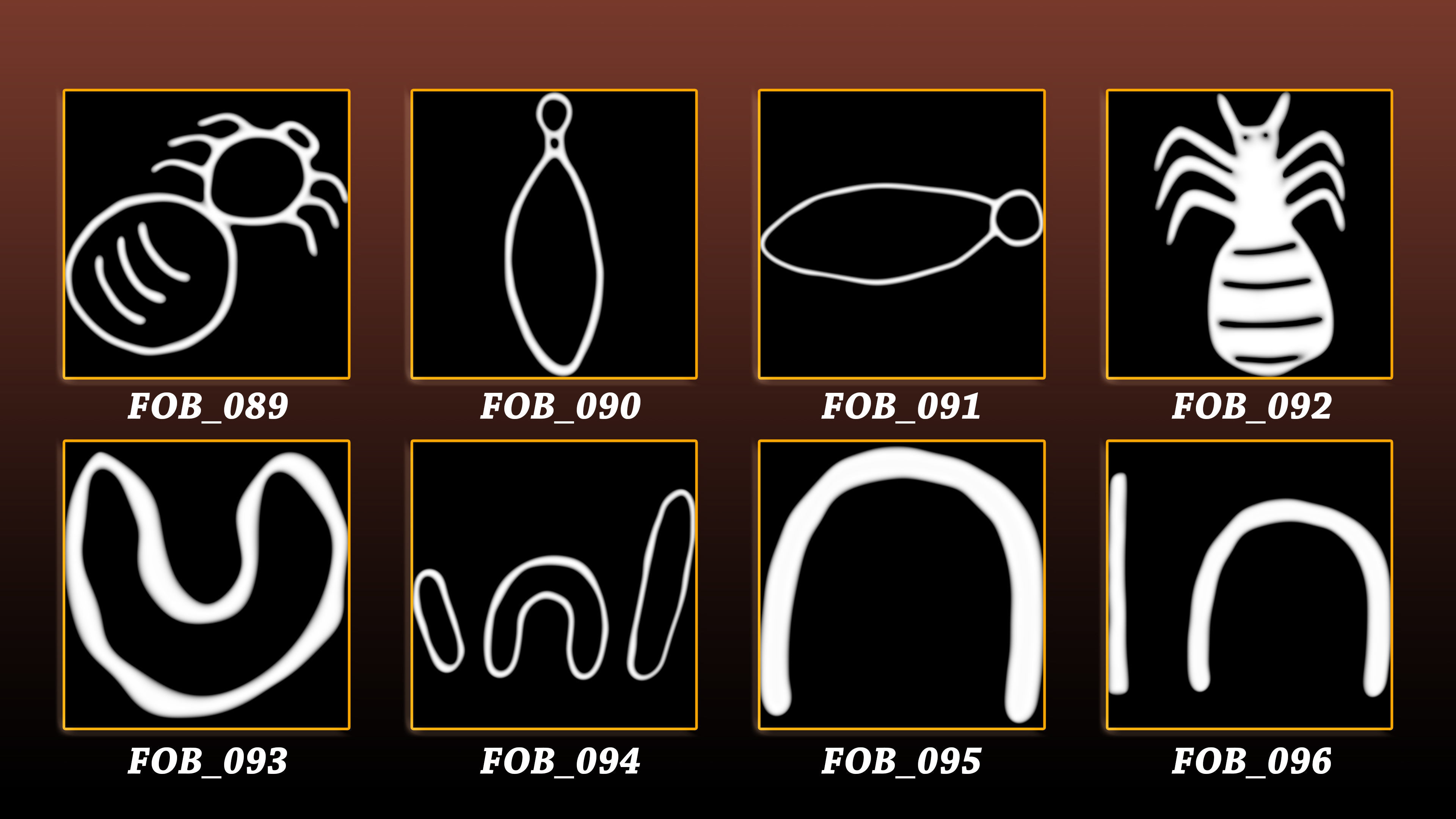 110 Aboriginal symbol 3D Model and Alpha 3D model_12