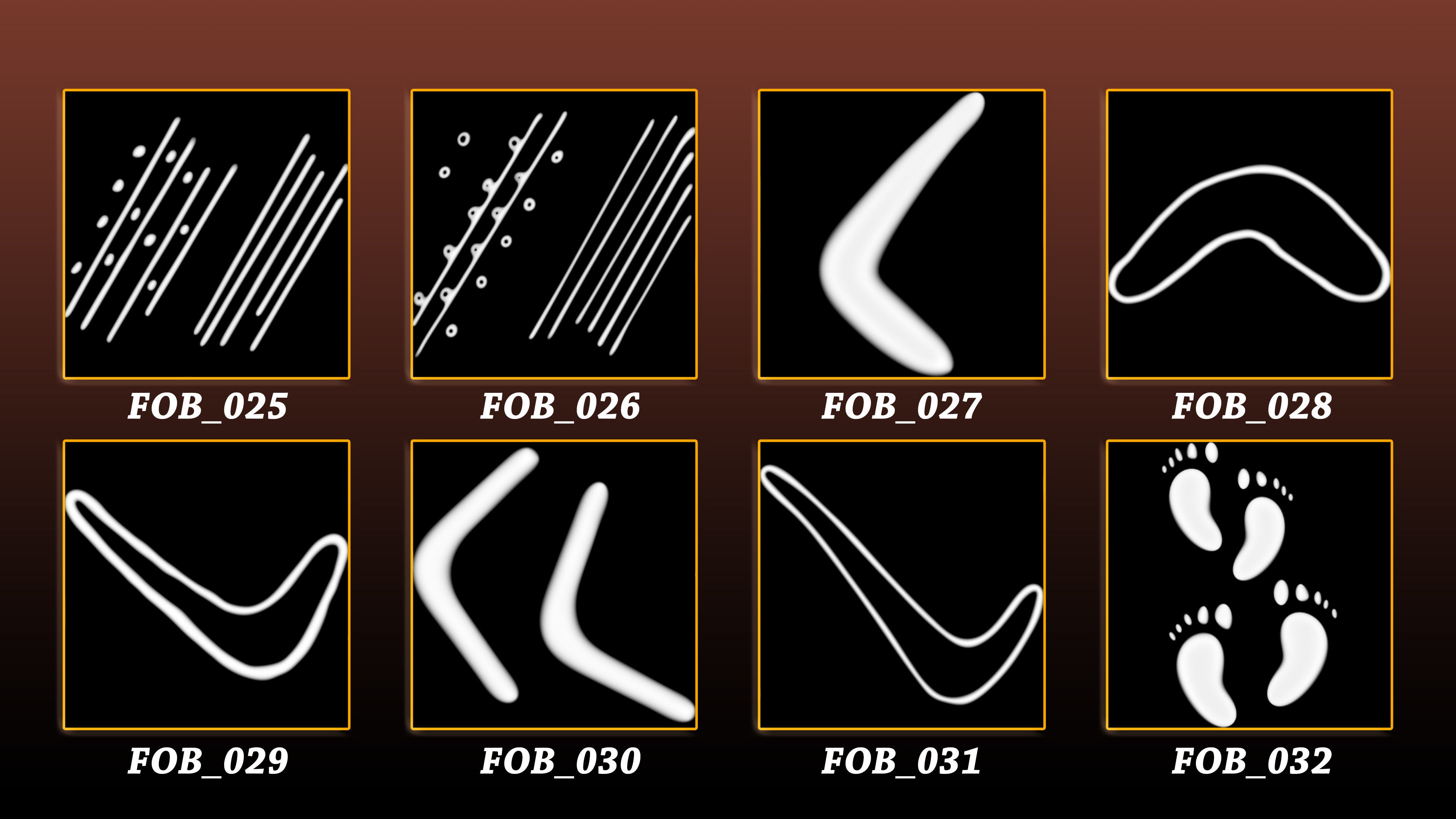 110 Aboriginal symbol 3D Model and Alpha 3D model_4