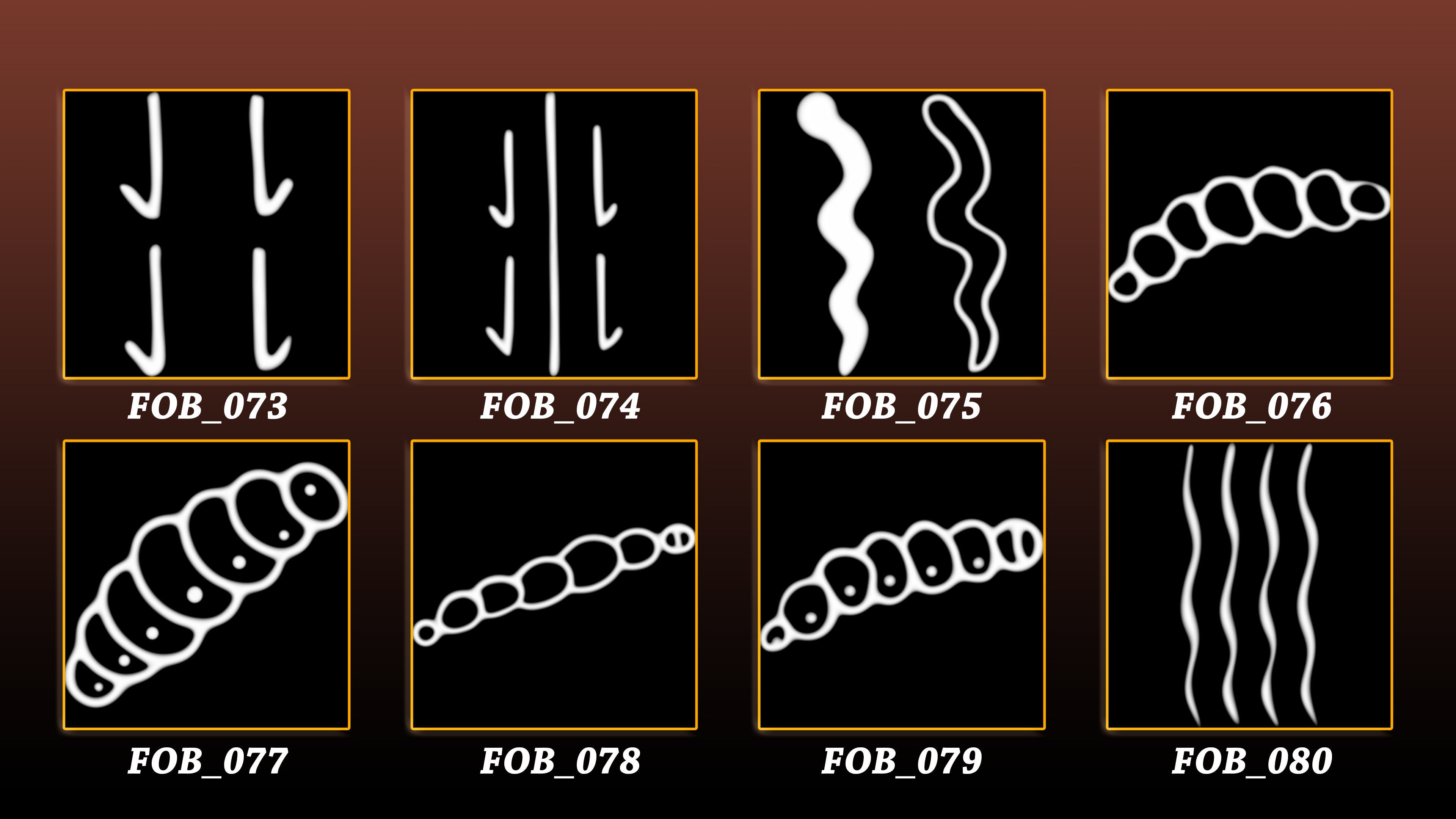 110 Aboriginal symbol 3D Model and Alpha 3D model_10