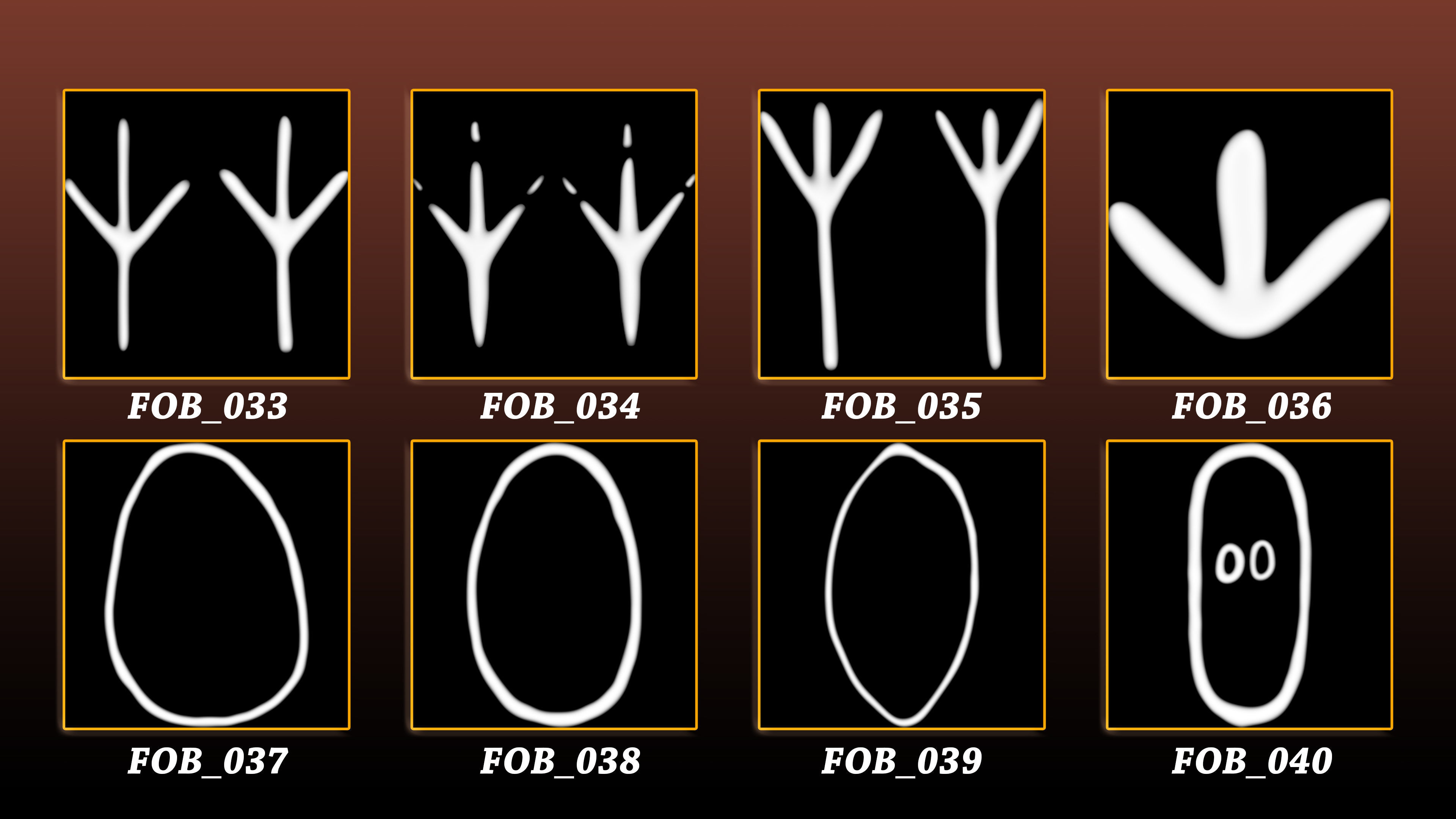 110 Aboriginal symbol 3D Model and Alpha 3D model_5