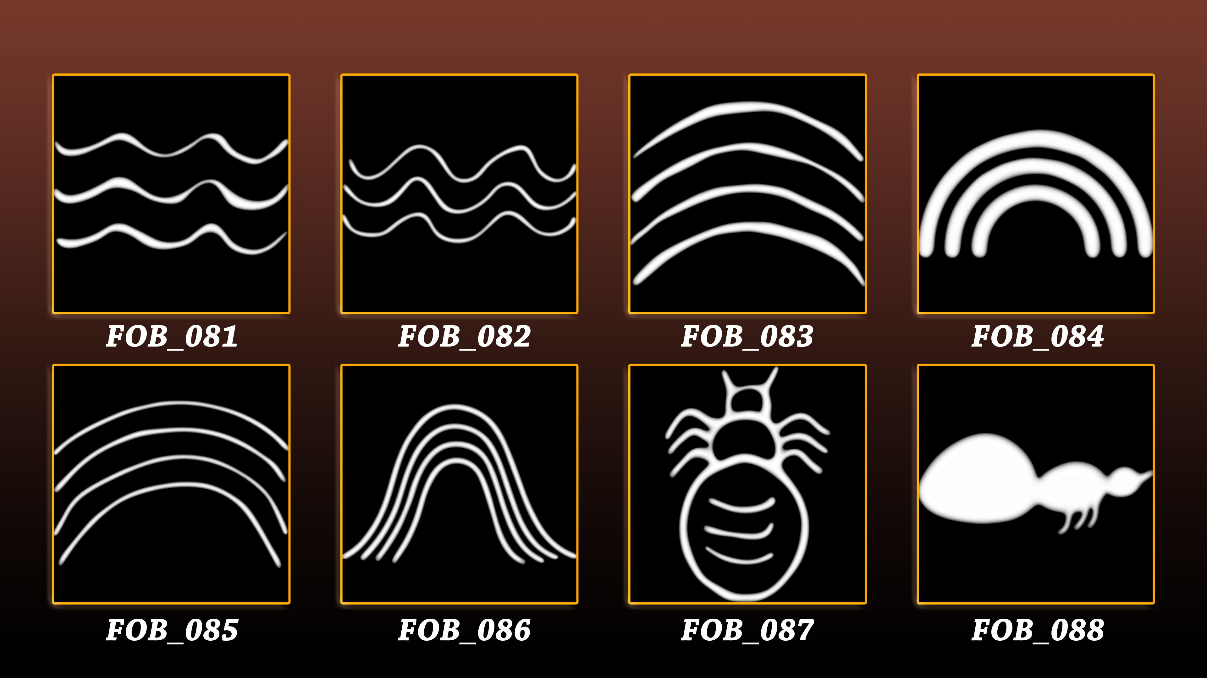 110 Aboriginal symbol 3D Model and Alpha 3D model_11