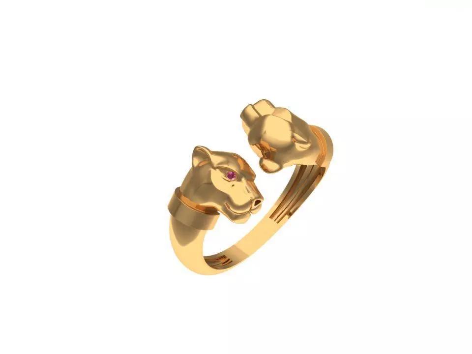 tiger ring 3D print model