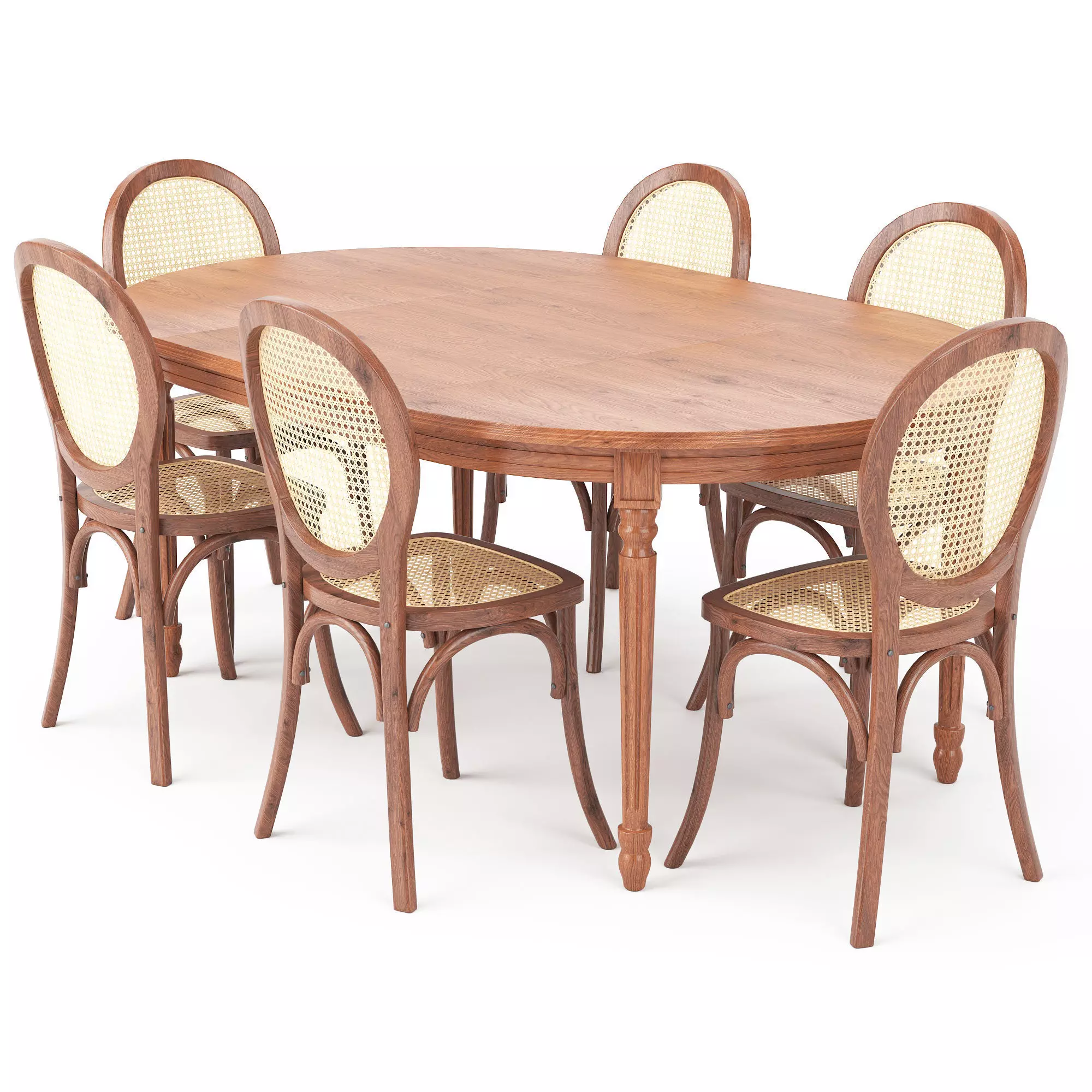 Dining set 20 3D model_0