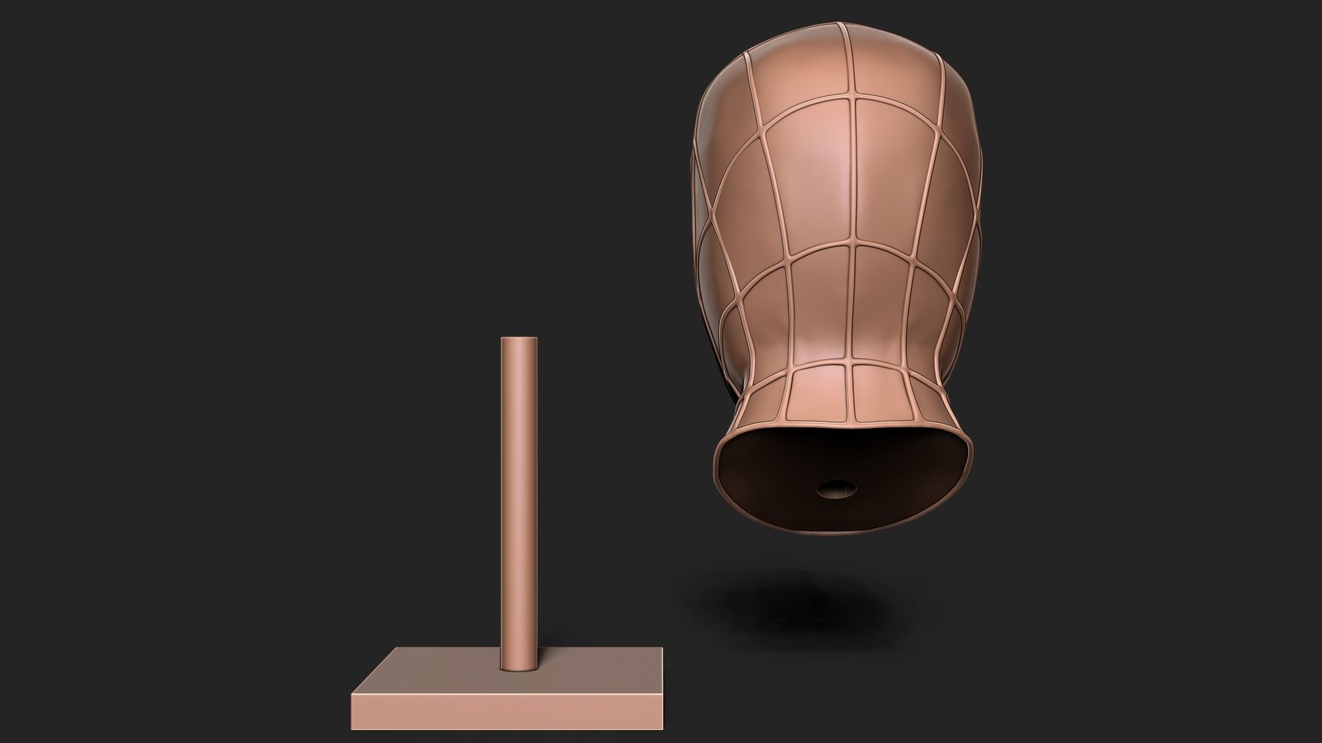 SPIDER MAN SKULL 3D print model_8