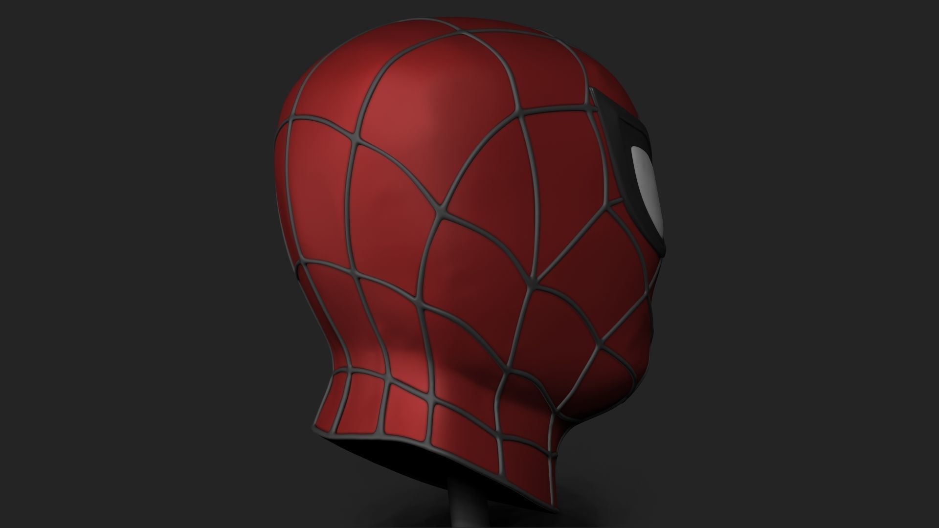 SPIDER MAN SKULL 3D print model_6