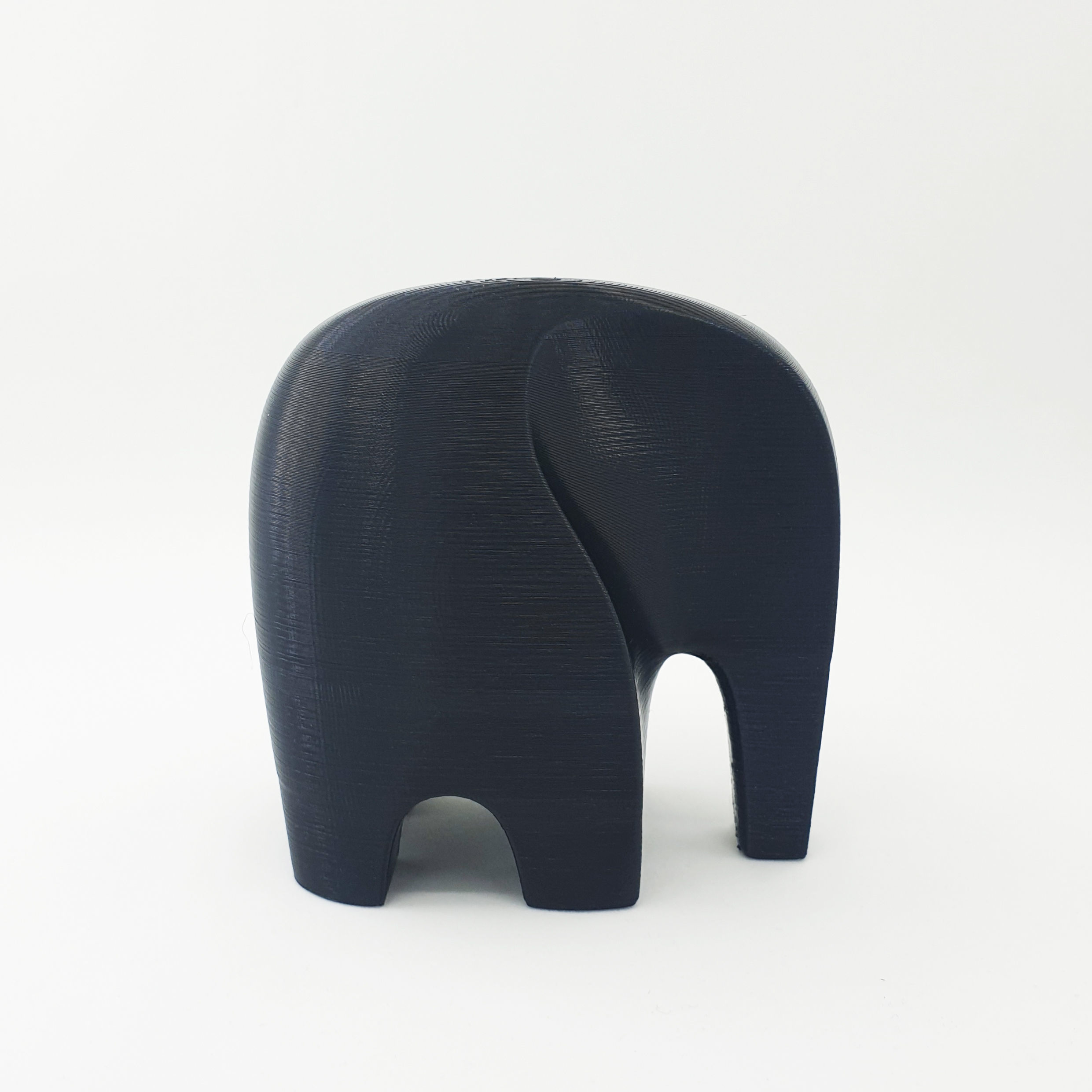Elephant objet toy 3D print model_2