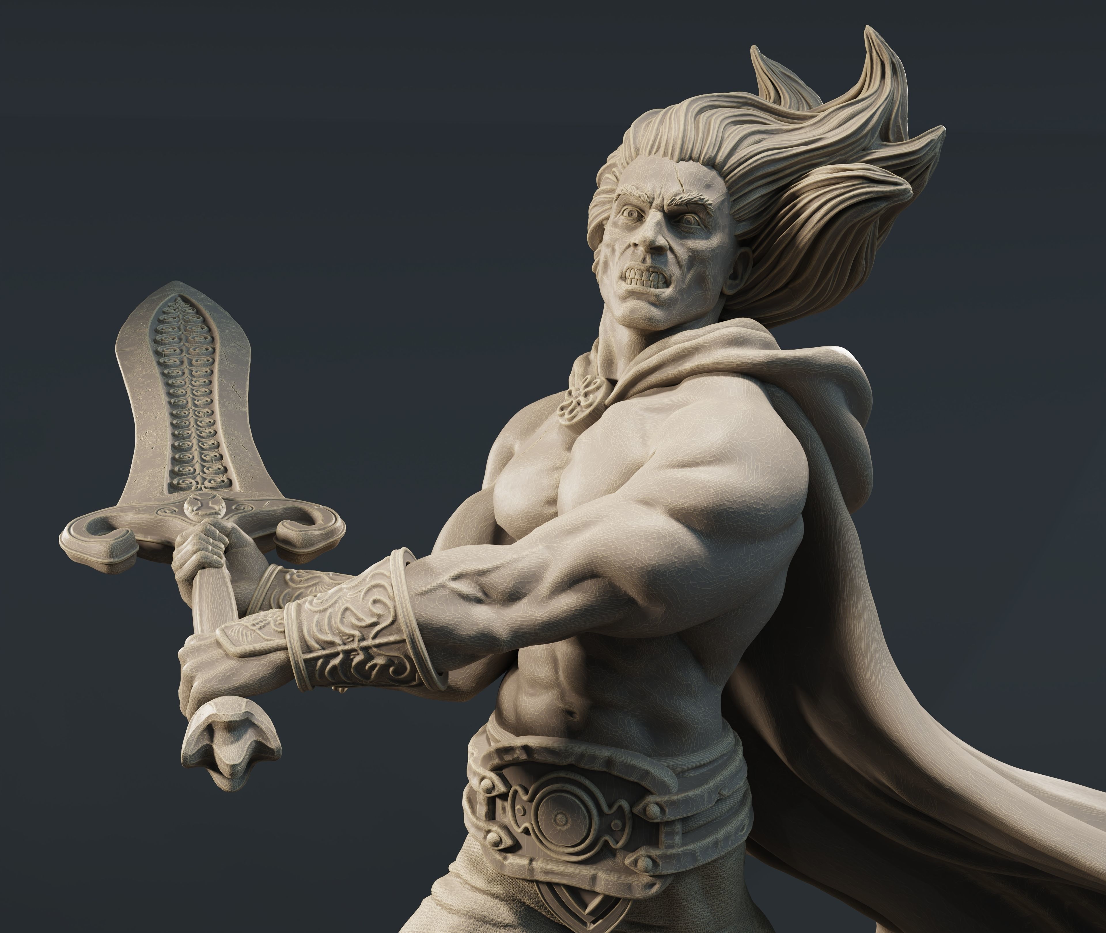 Kael the vicious 3D print model_4