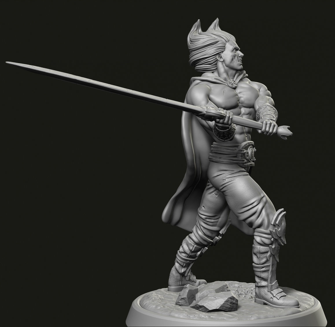 Kael the vicious 3D print model_7