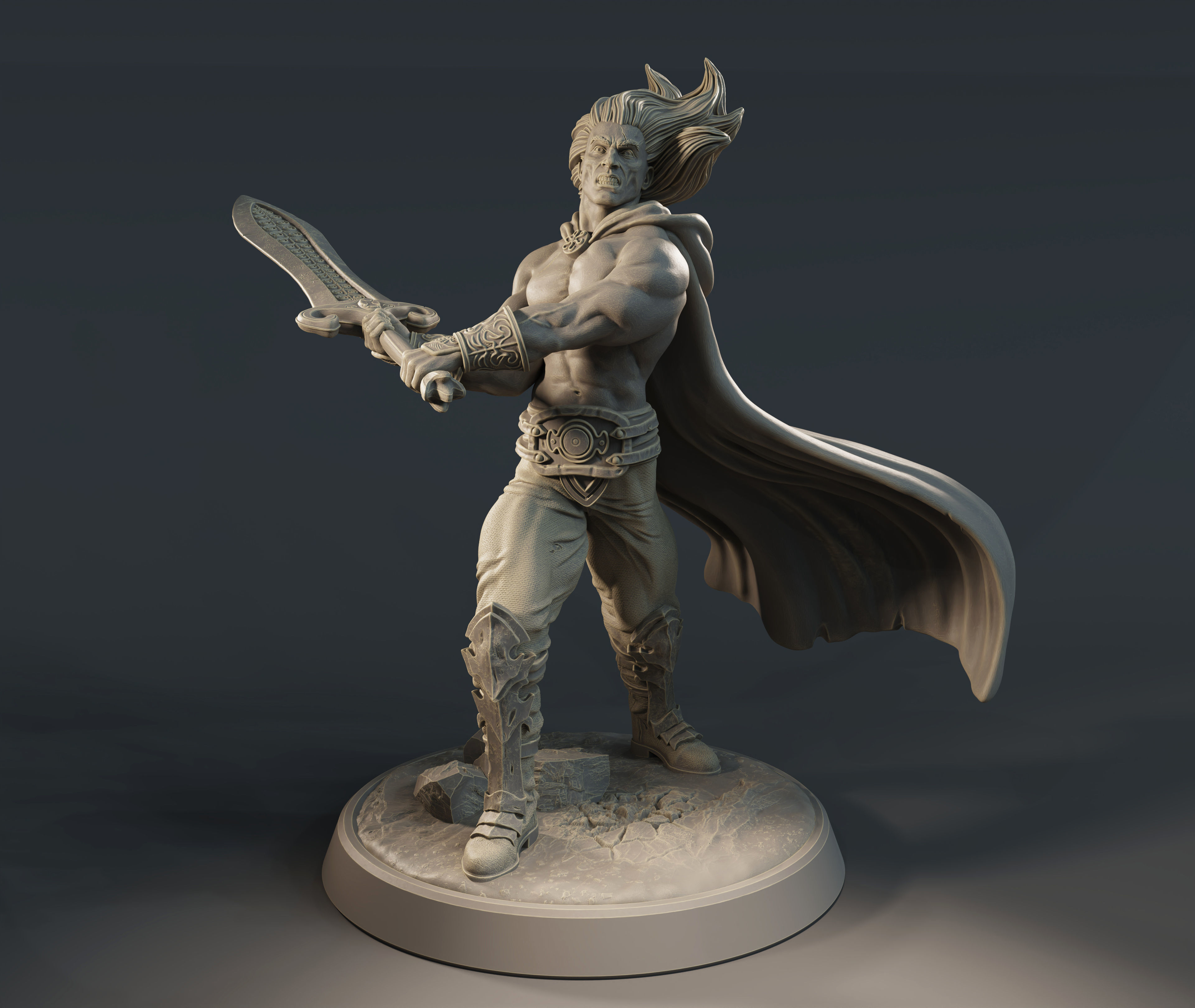 Kael the vicious 3D print model_1