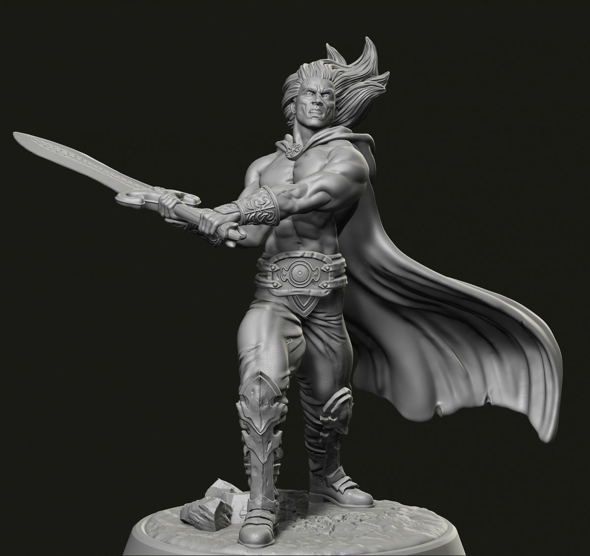 Kael the vicious 3D print model_6