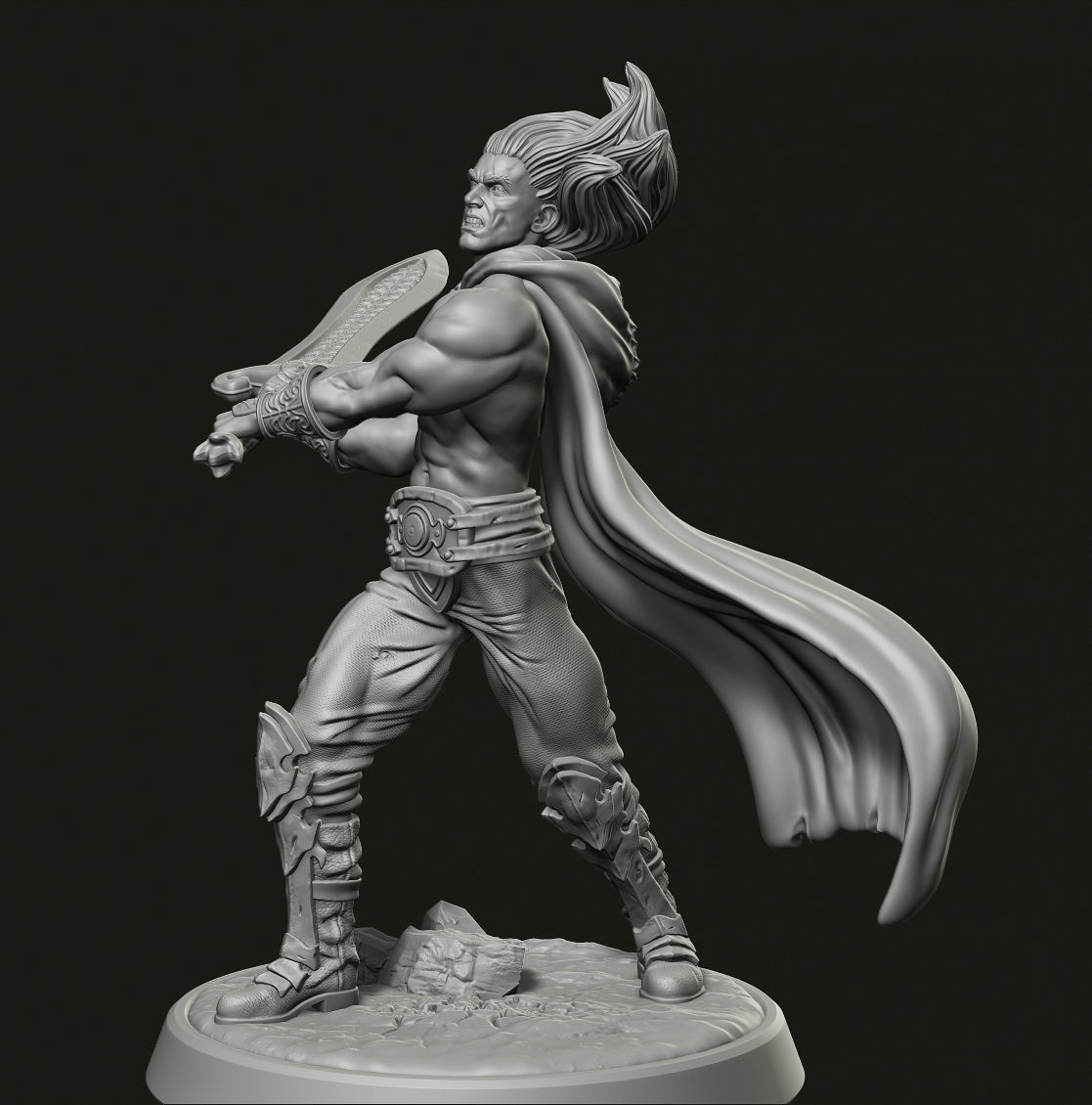 Kael the vicious 3D print model_8