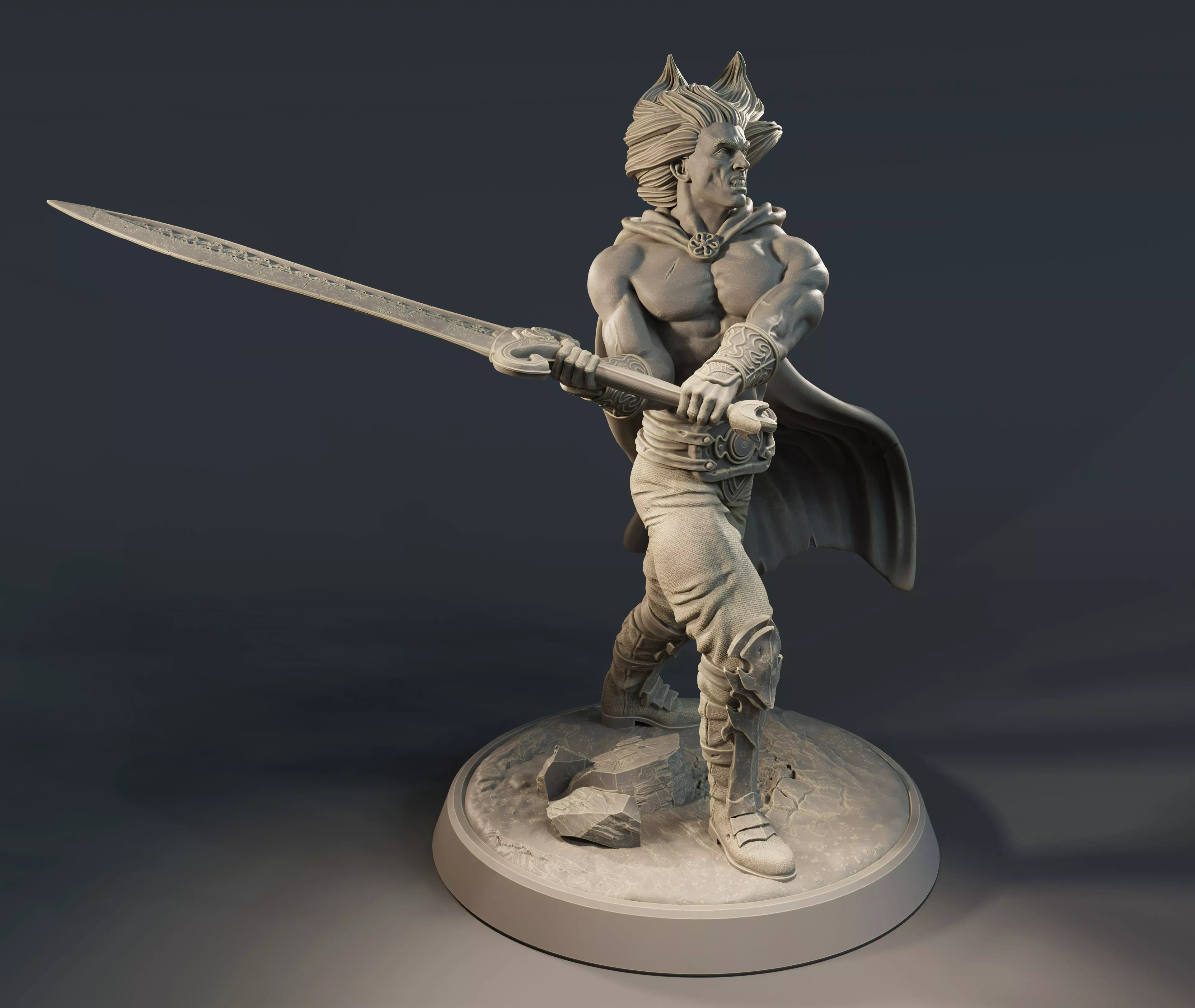 Kael the vicious 3D print model_0