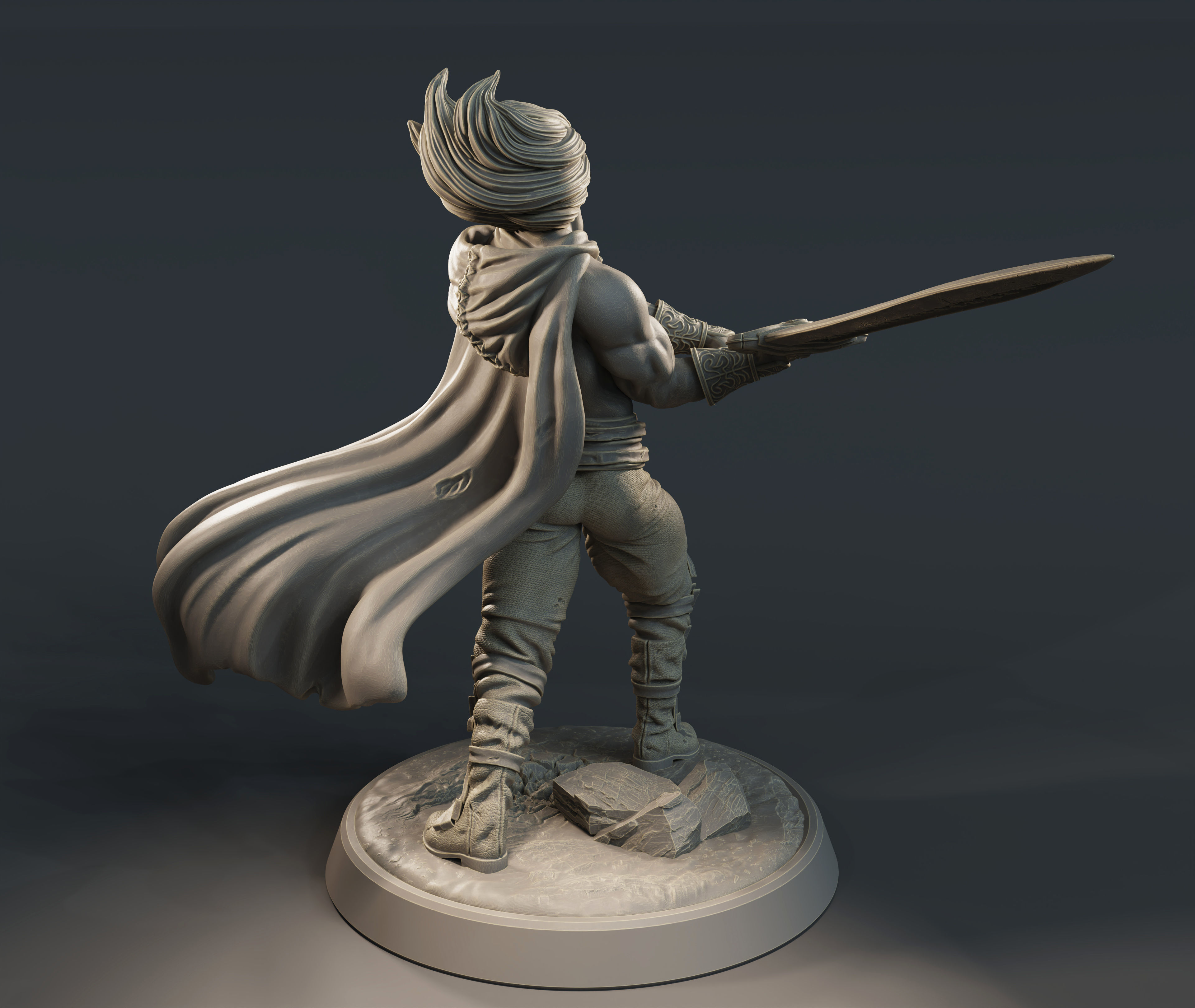 Kael the vicious 3D print model_3