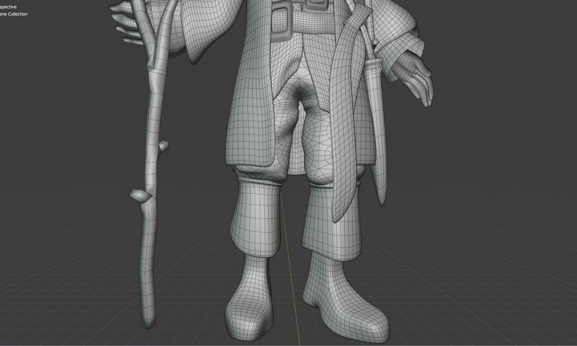 Captain Jack Sparrow Pirates of the Caribbean  3D model_18