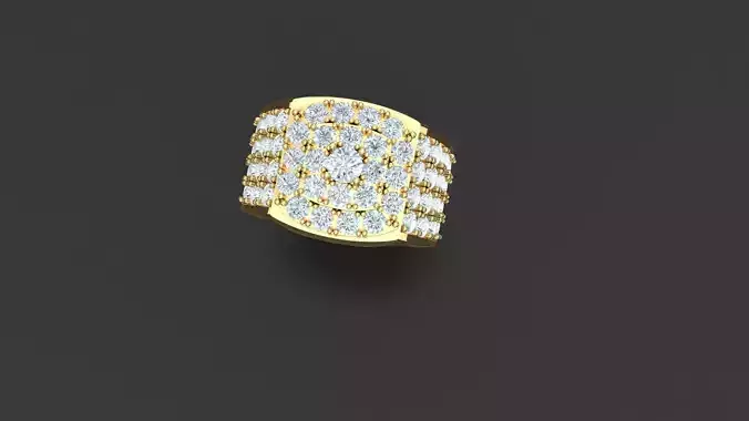 Ring Men 3D print model