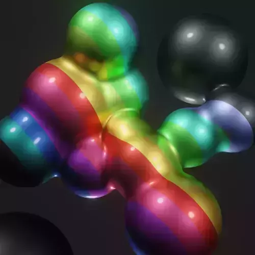 Color MetaBalls 3D model