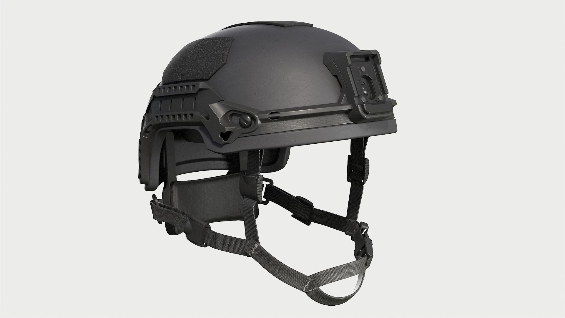 Viper P2 Helmet Low-poly 3D model_1