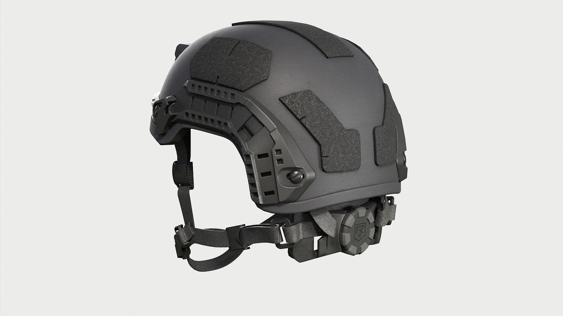 Viper P2 Helmet Low-poly 3D model_2