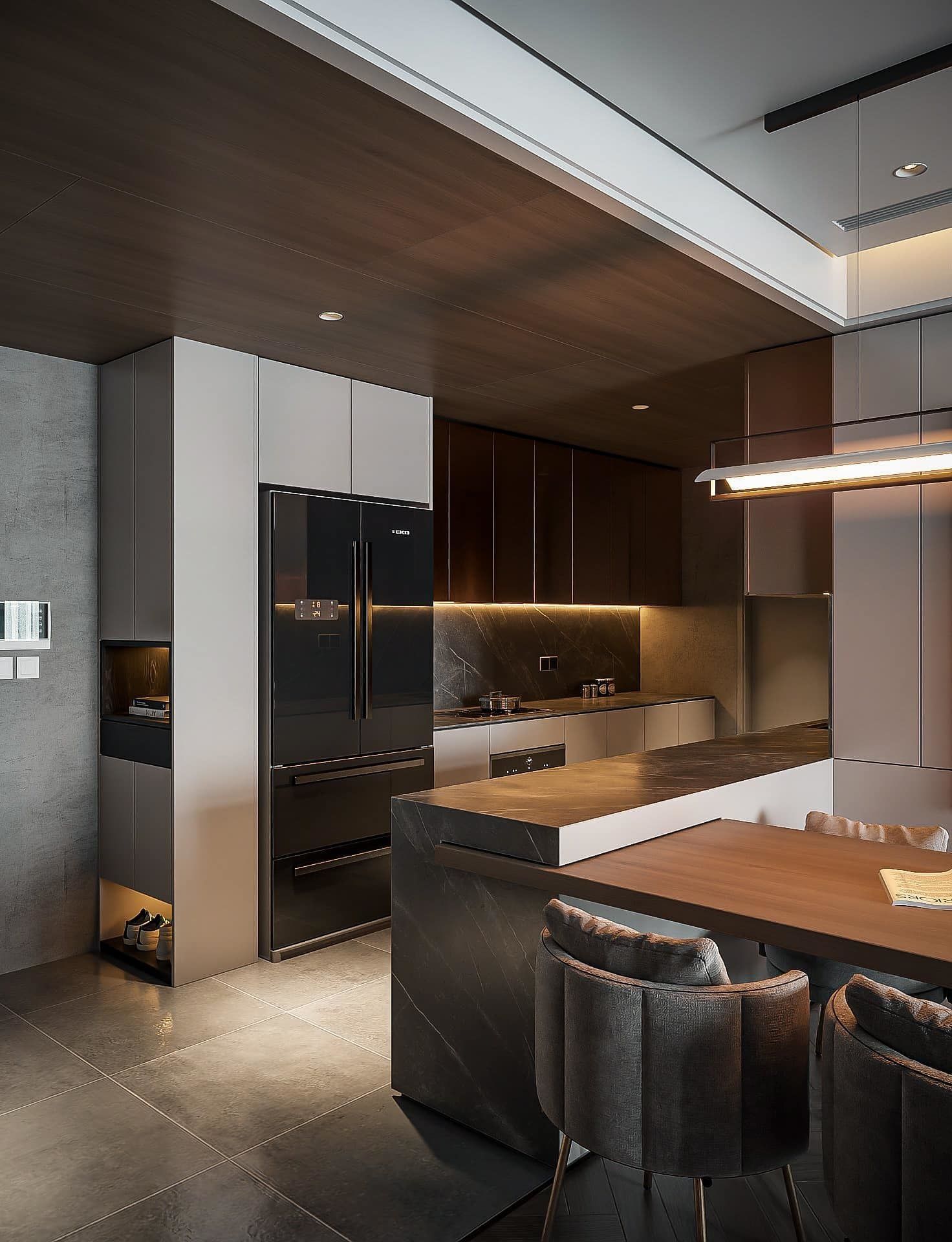 Apartment Interior - 3dsmax scene 3D model_5