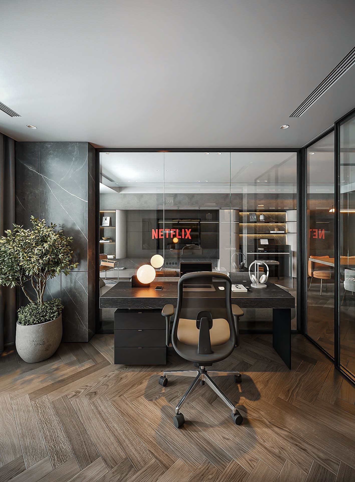 Apartment Interior - 3dsmax scene 3D model_7