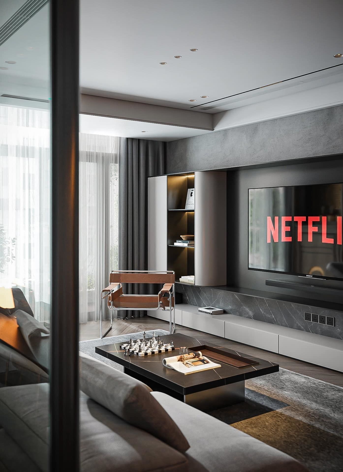 Apartment Interior - 3dsmax scene 3D model_6