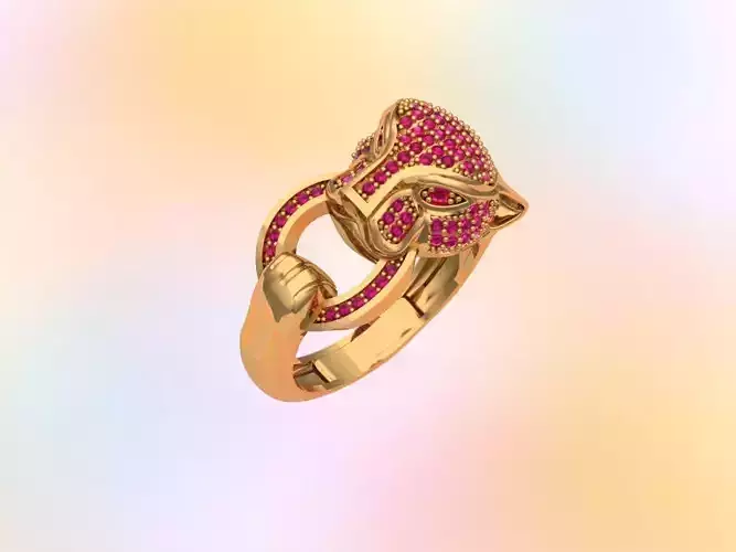 tiger ring 3D print model