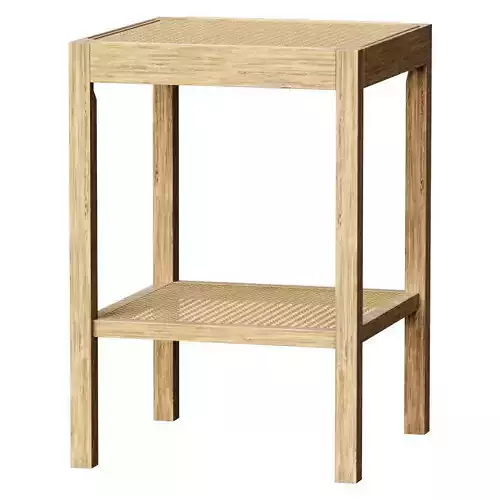 Table at the head of the bed with two tabletops Tino