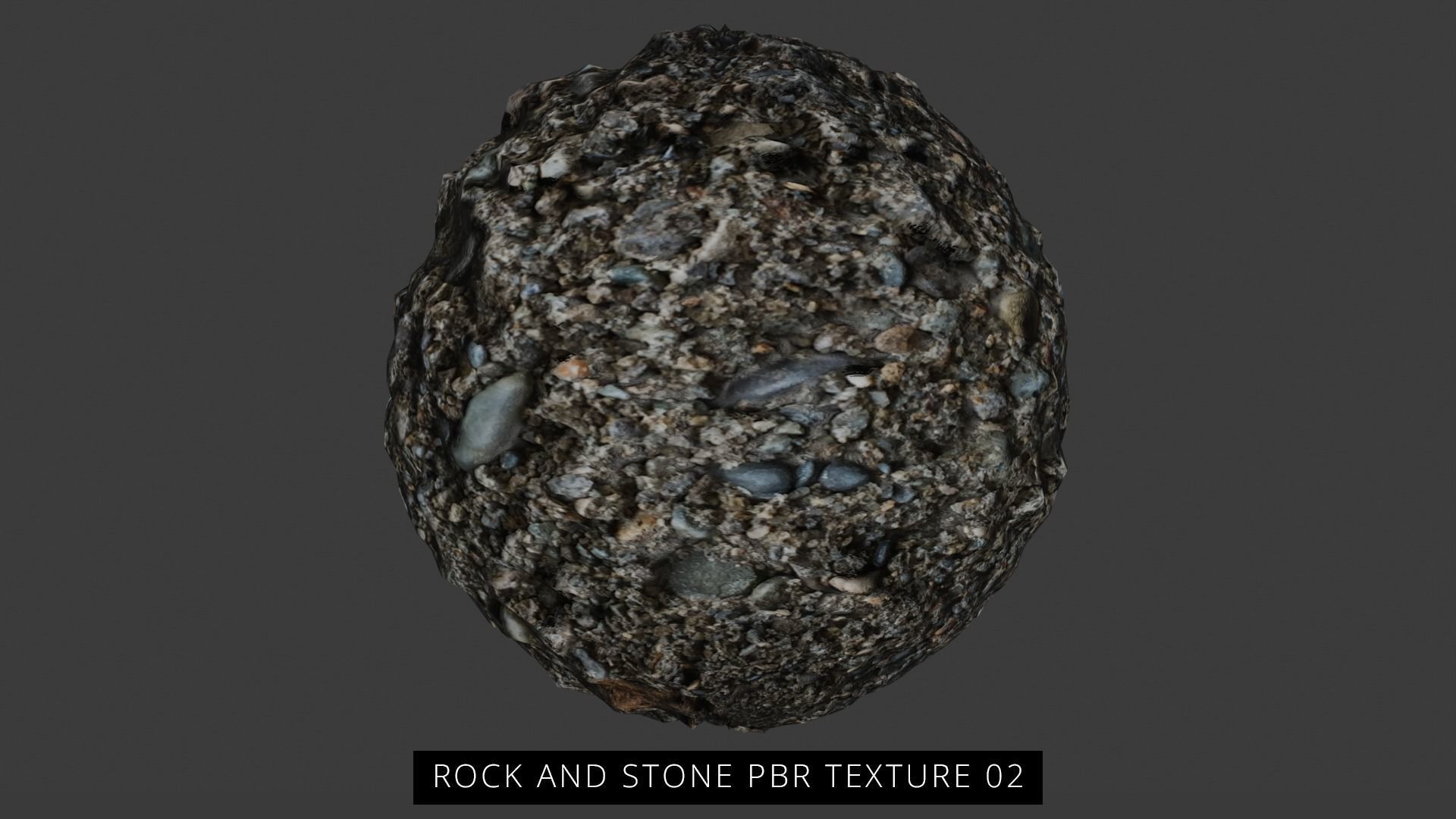 8 Rock and Stone PBR Textures Texture_6
