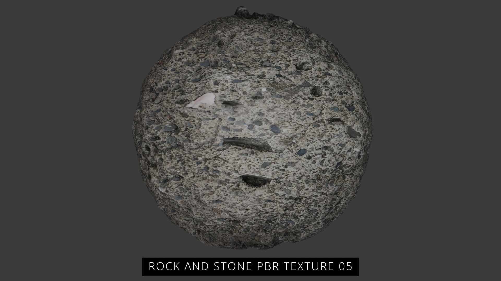 8 Rock and Stone PBR Textures Texture_9