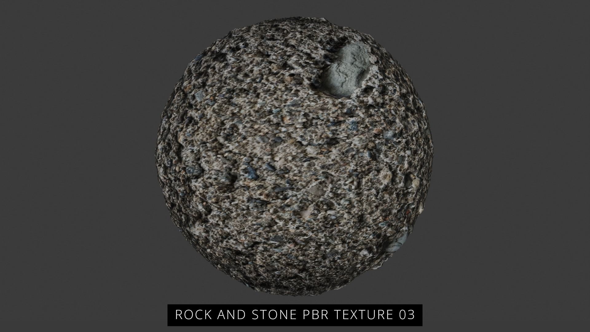 8 Rock and Stone PBR Textures Texture_7