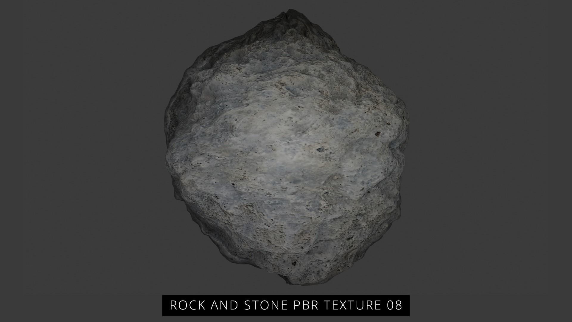 8 Rock and Stone PBR Textures Texture_12