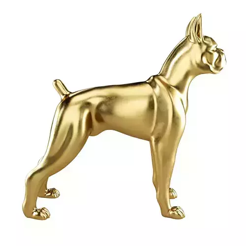 DECO FIGURE TOTO XL GOLD
