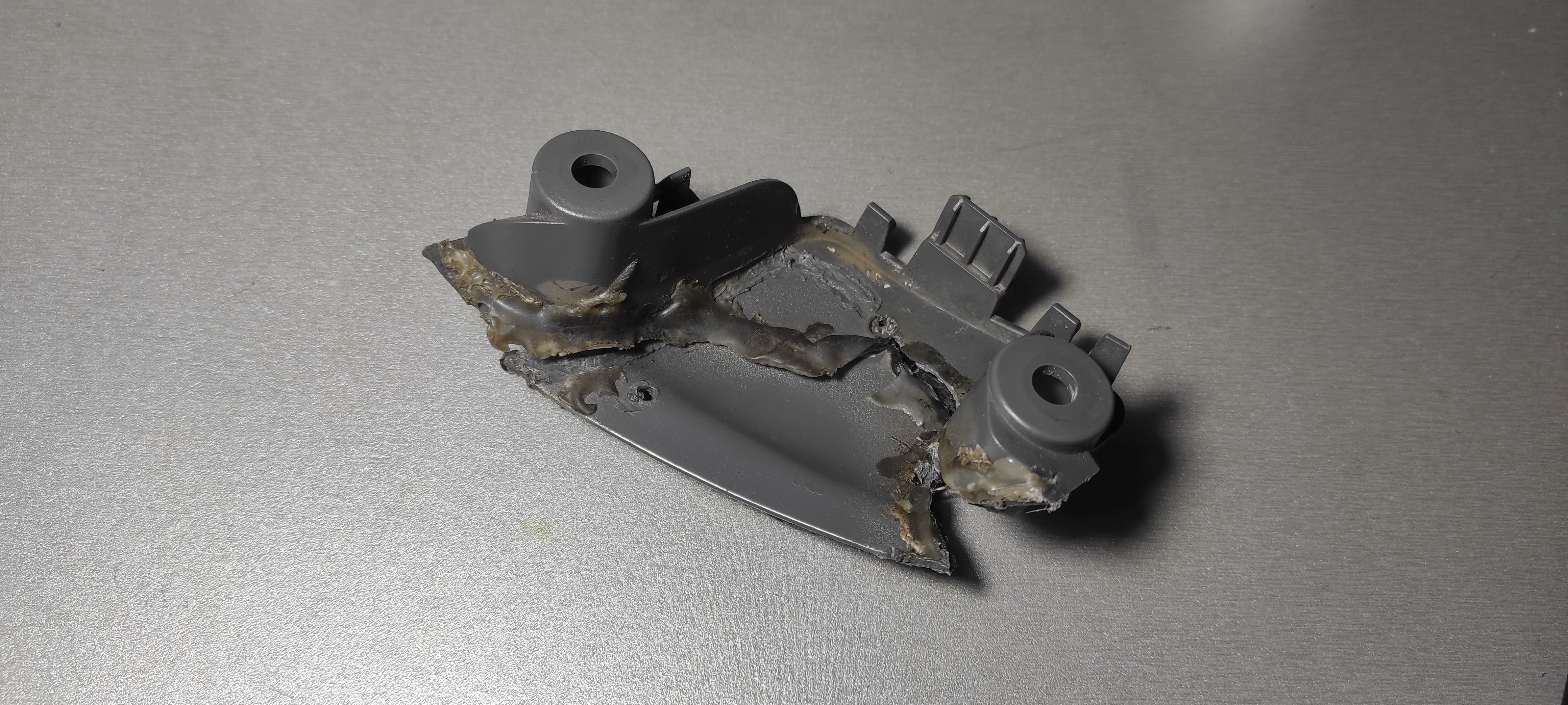 PEUGEOT Door Handle Brackets Left-Right 3D print model_9