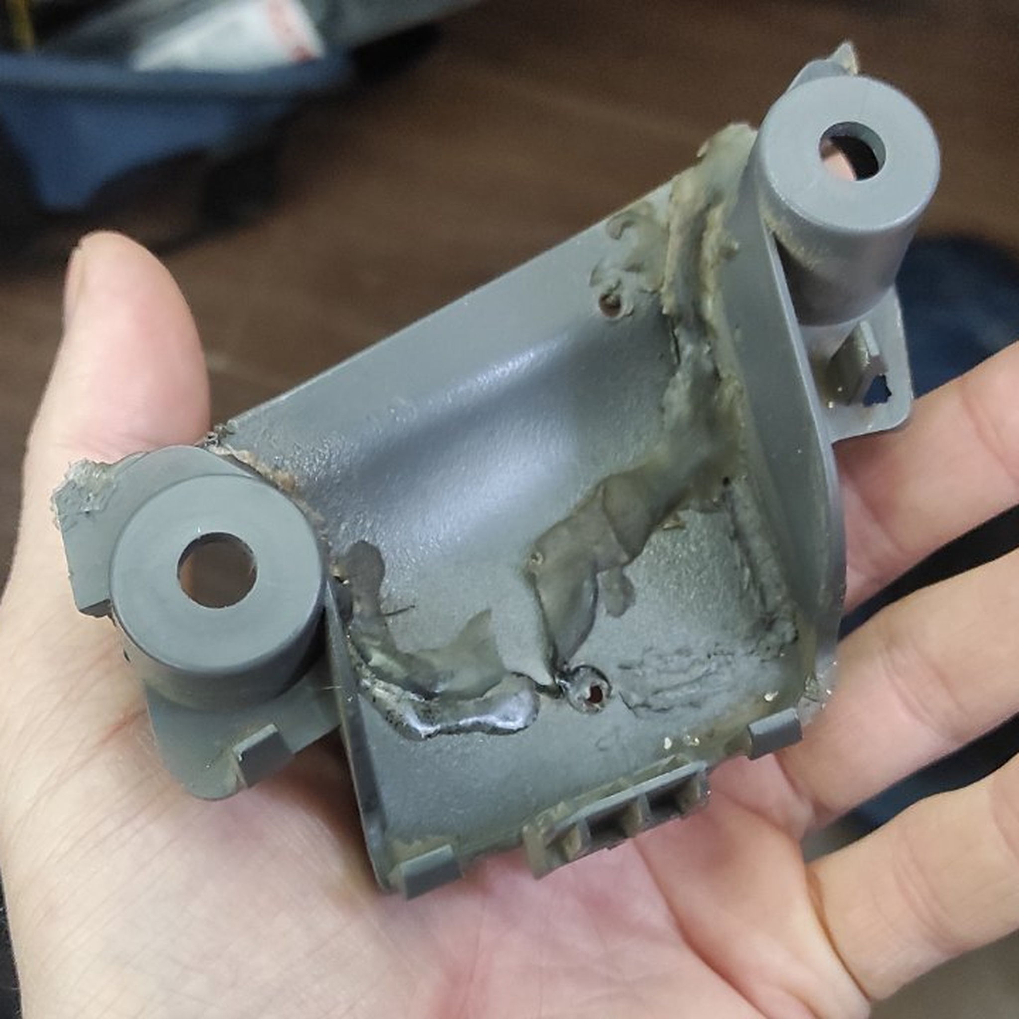 PEUGEOT Door Handle Brackets Left-Right 3D print model_13