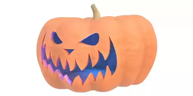 Pumpkin 16 3D model