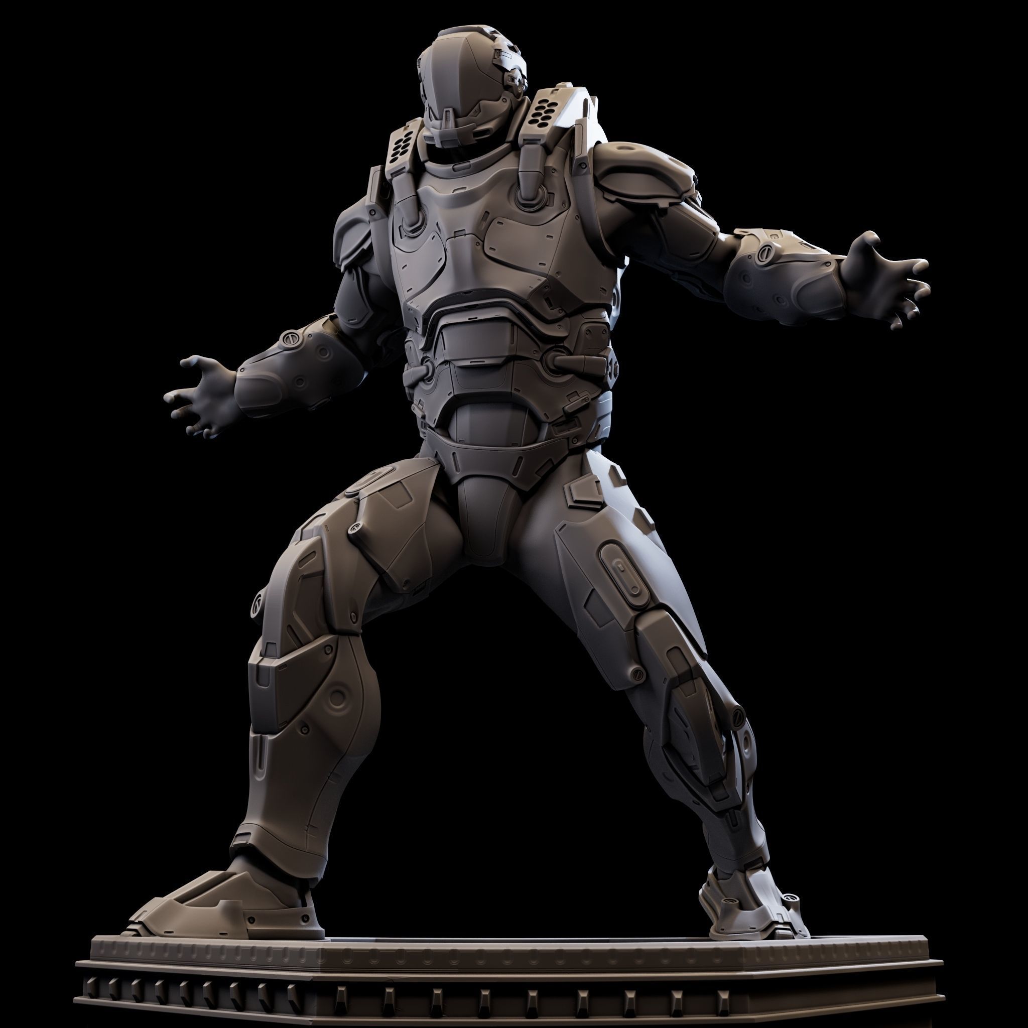 CyberSuit2 3D print model_17