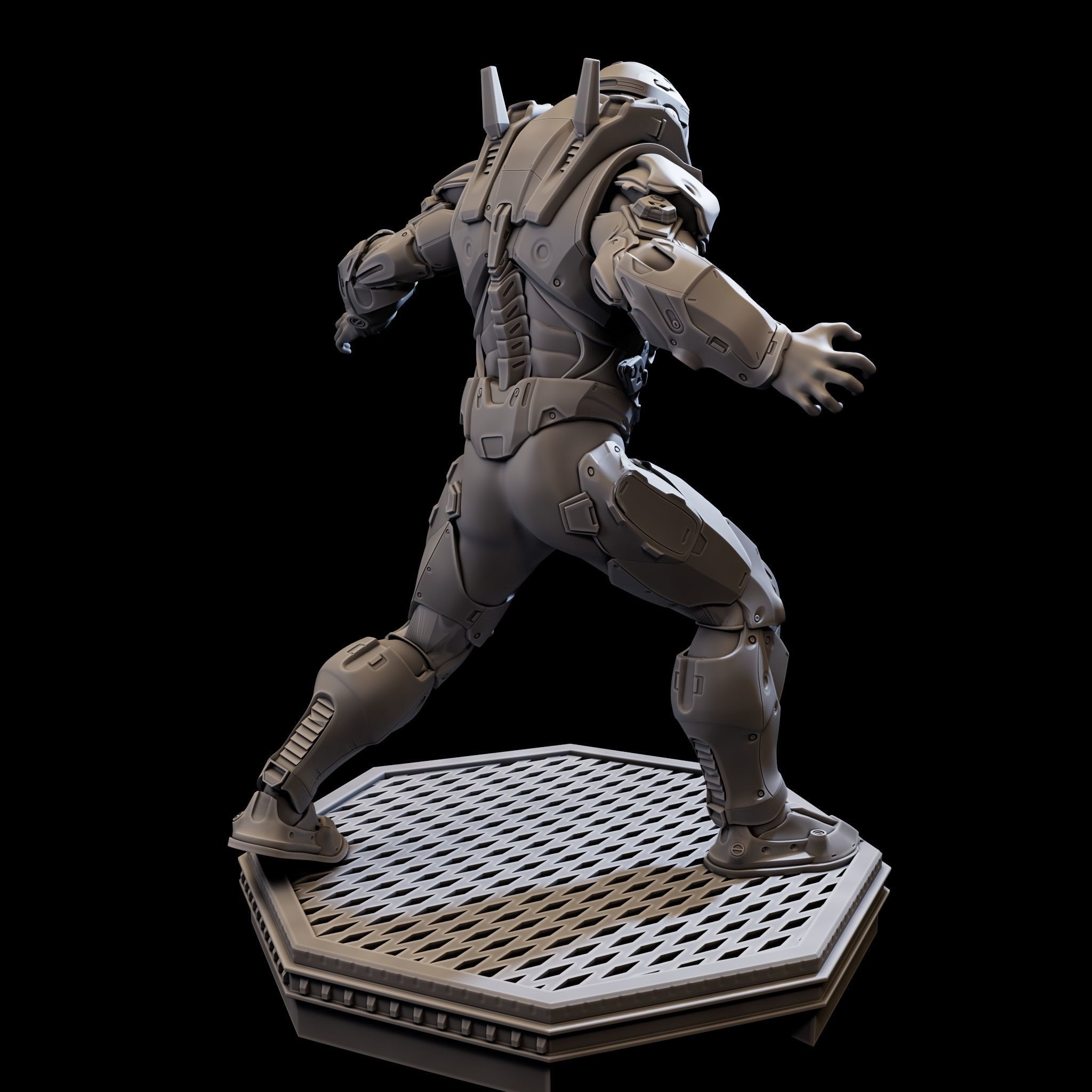 CyberSuit2 3D print model_12