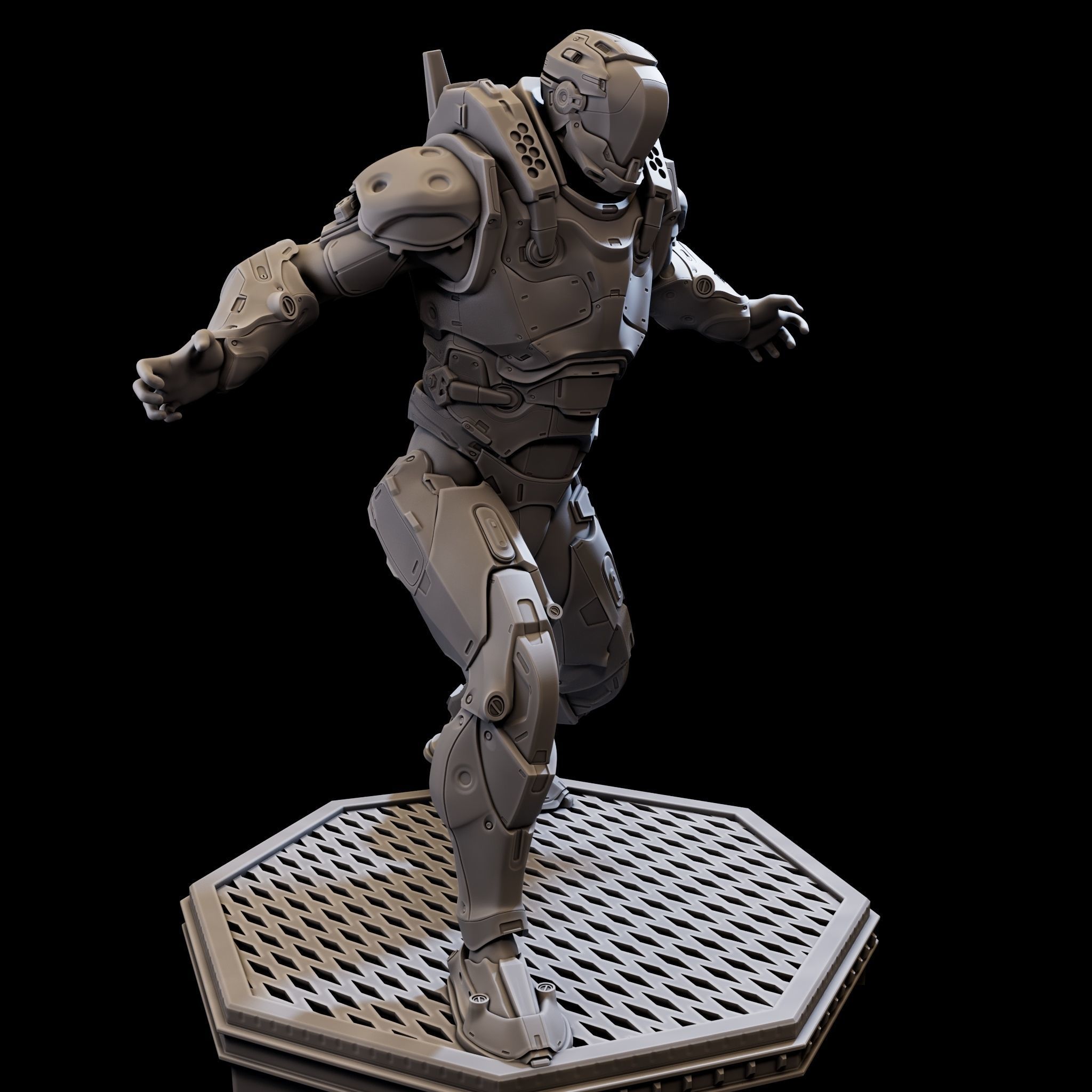 CyberSuit2 3D print model_16