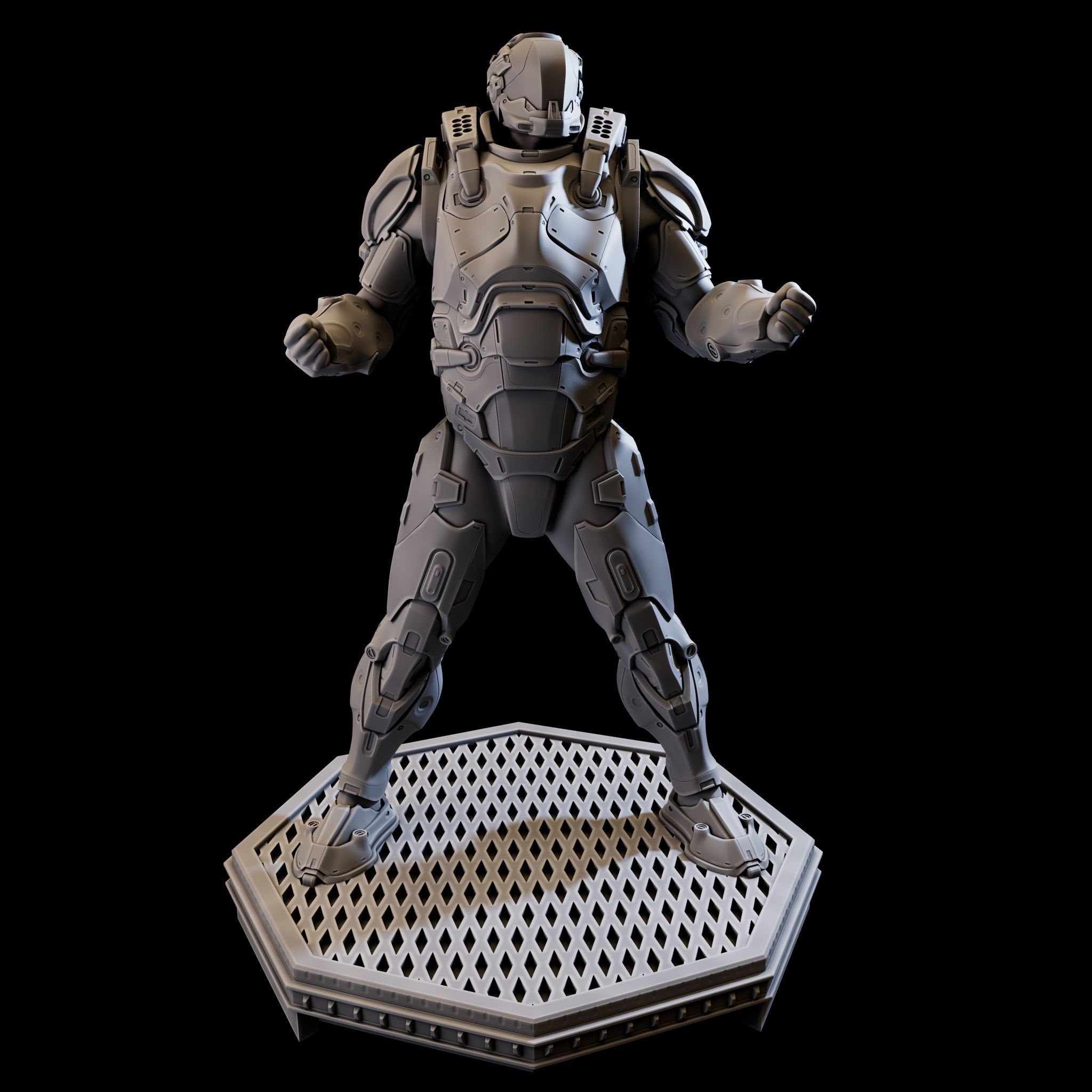 CyberSuit2 3D print model_3
