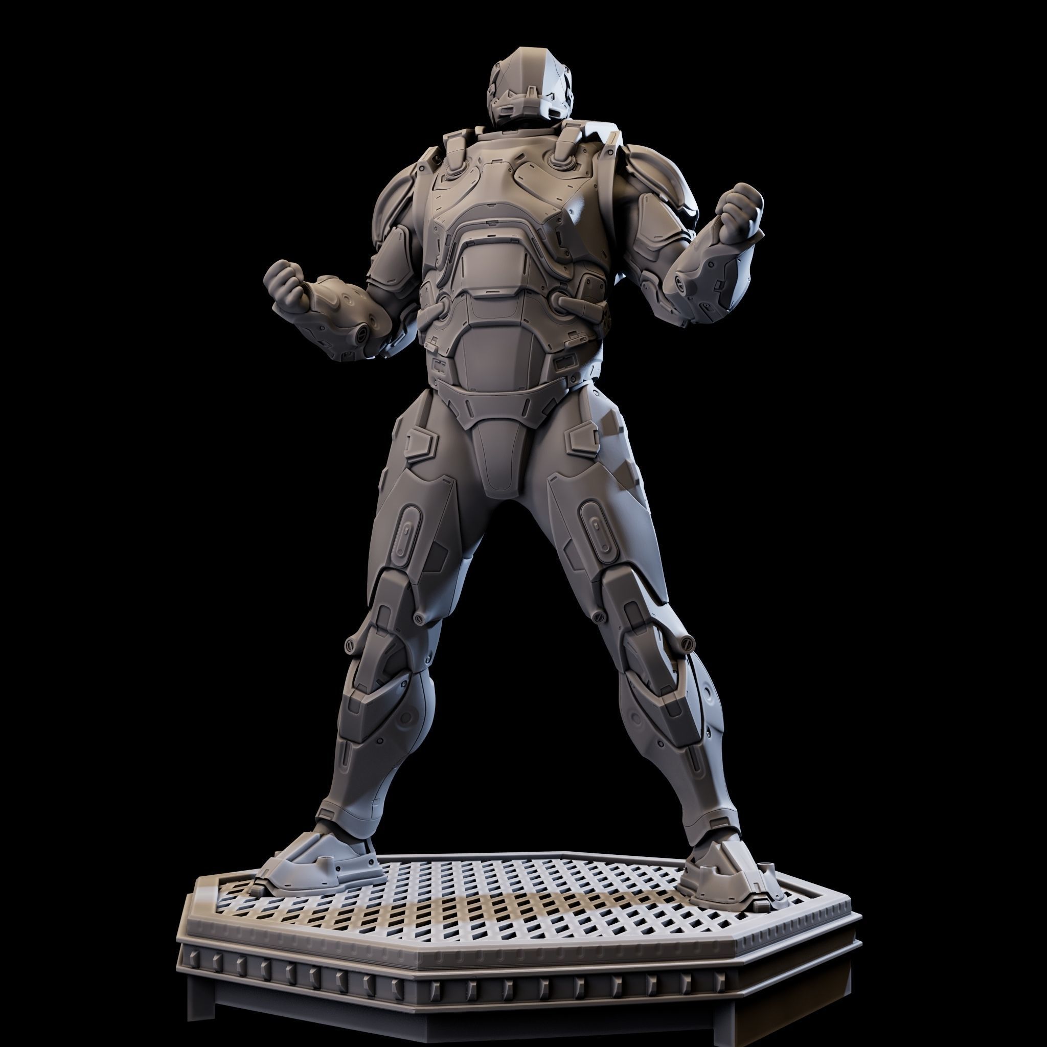 CyberSuit2 3D print model_18