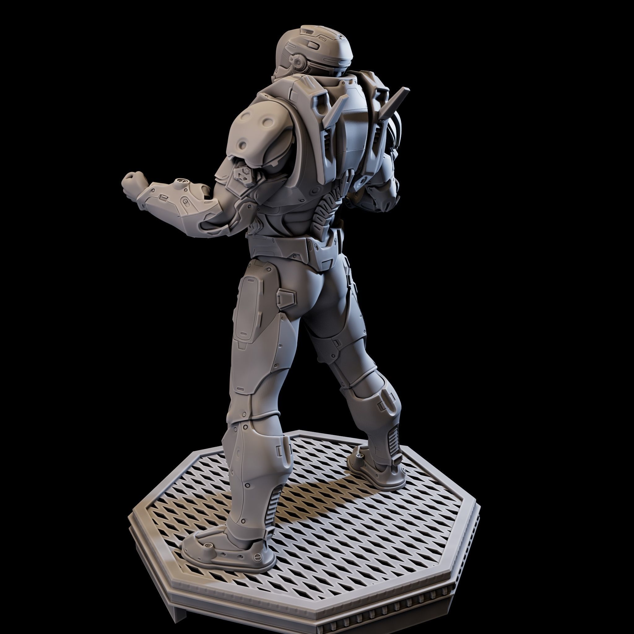 CyberSuit2 3D print model_9