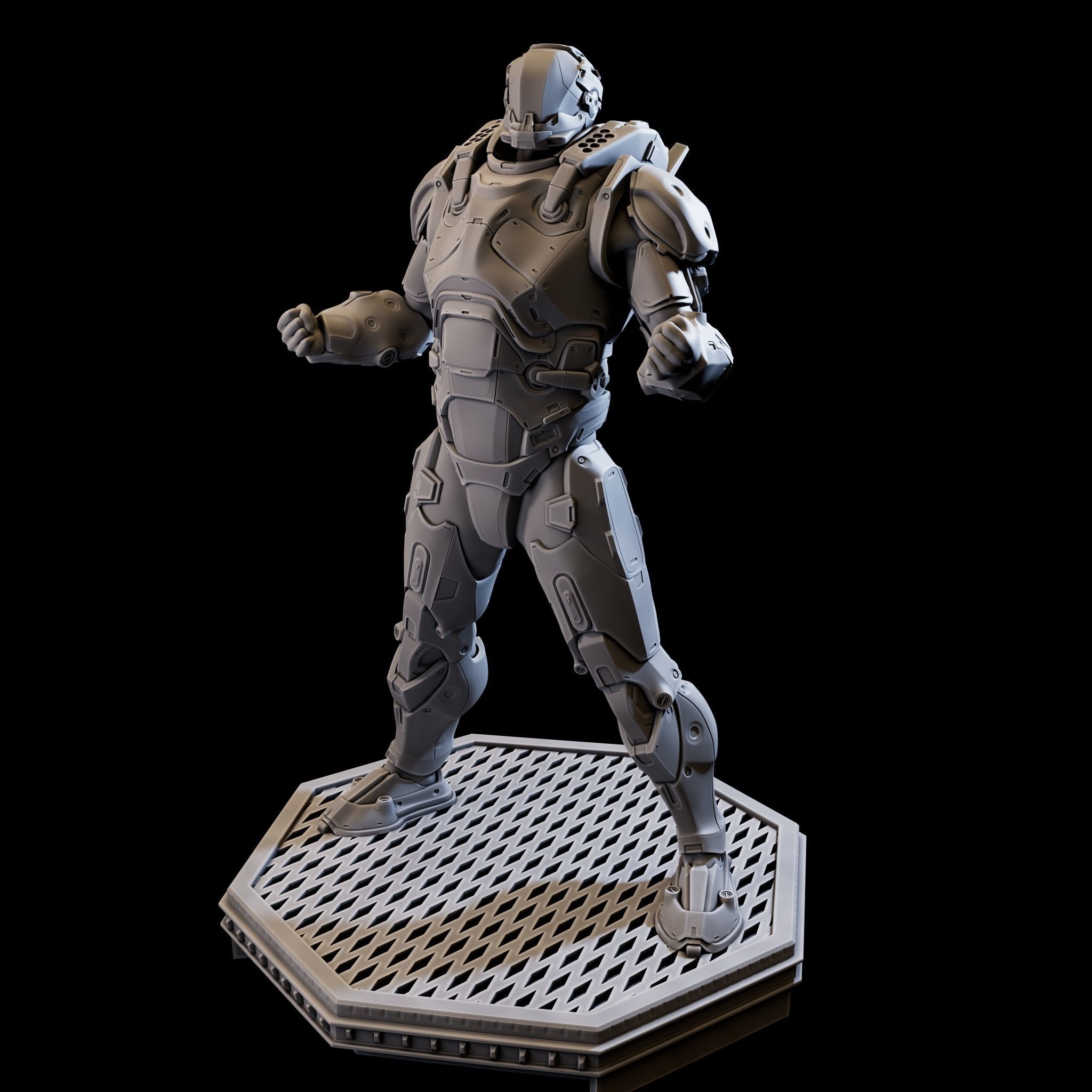 CyberSuit2 3D print model_5