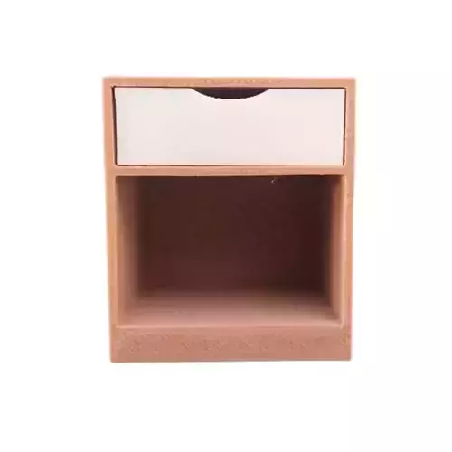 Dollhouse 1 to 6 scale Bedside table 3D print model