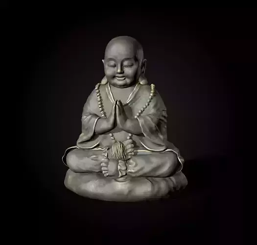 SMALL PRAYING BUDDHA